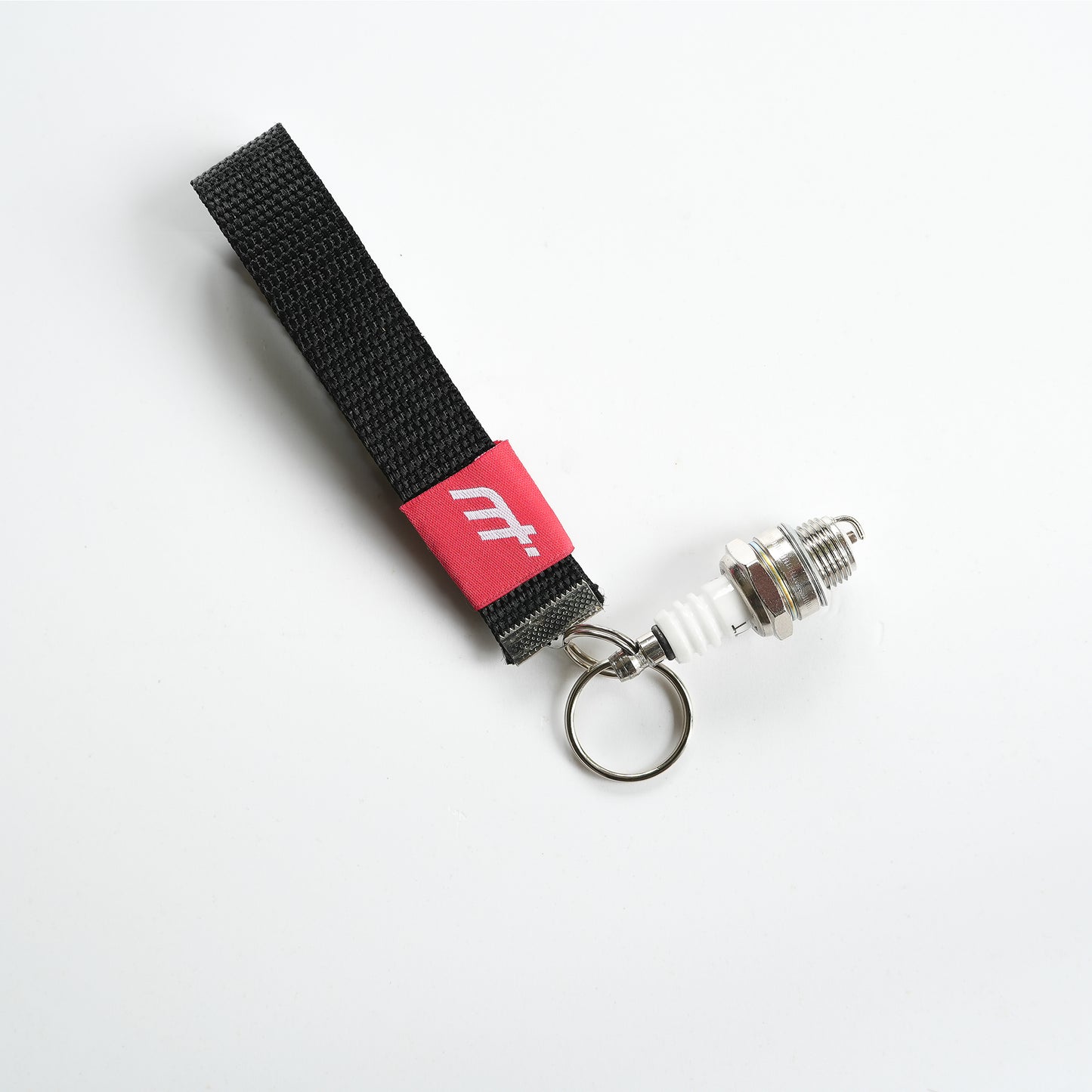 Racing Keyring with Motorstorque logo and Spark plug