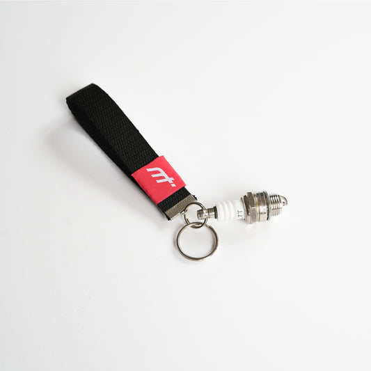 Racing Keyring with Motorstorque logo and Spark plug