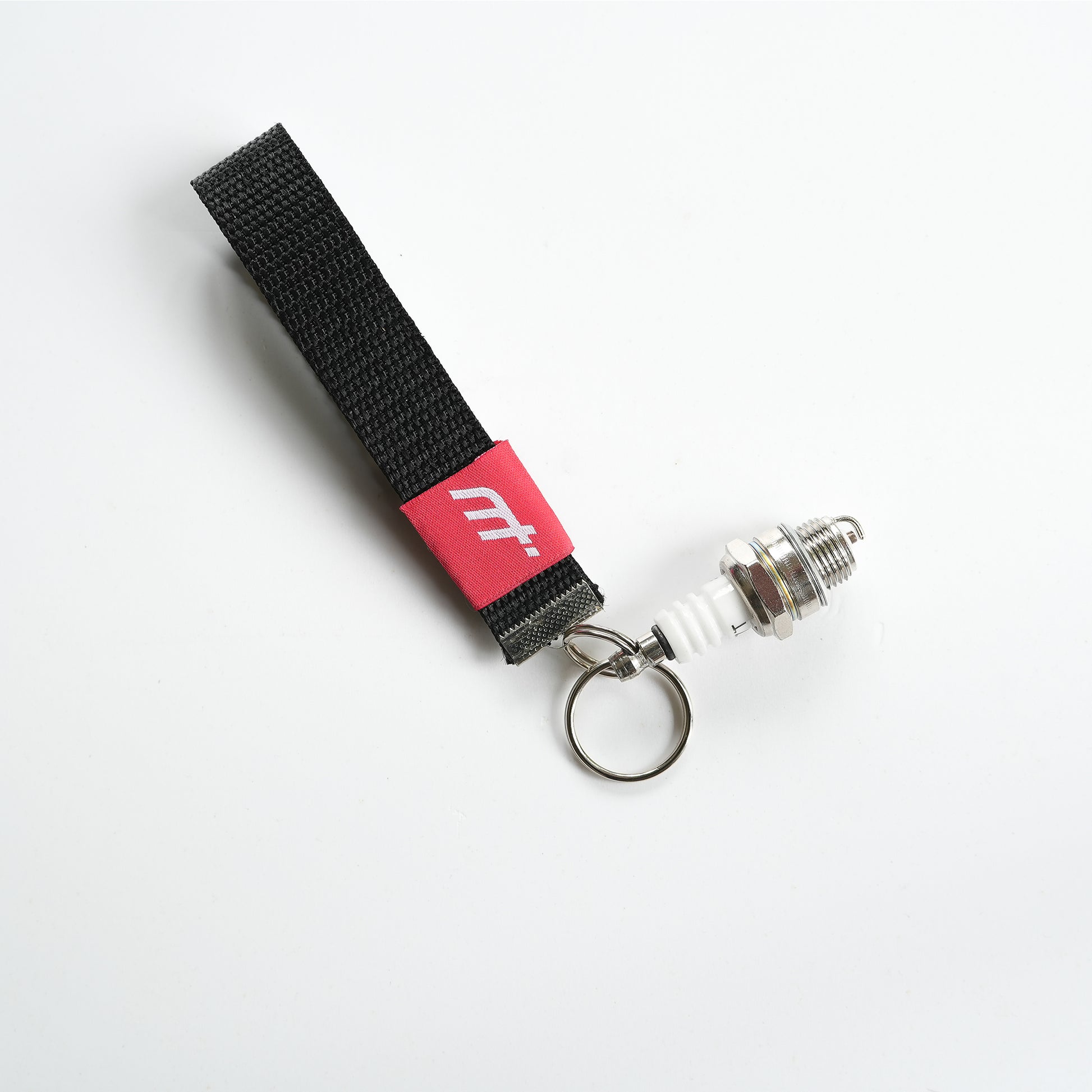 Racing Keyring with Motorstorque logo and Spark plug