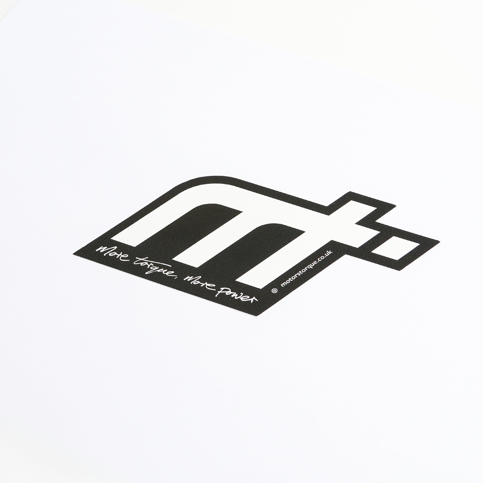 Motorstorque Sticker with tagline More torque, more power